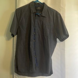 Across the Pond short sleeve Button Up